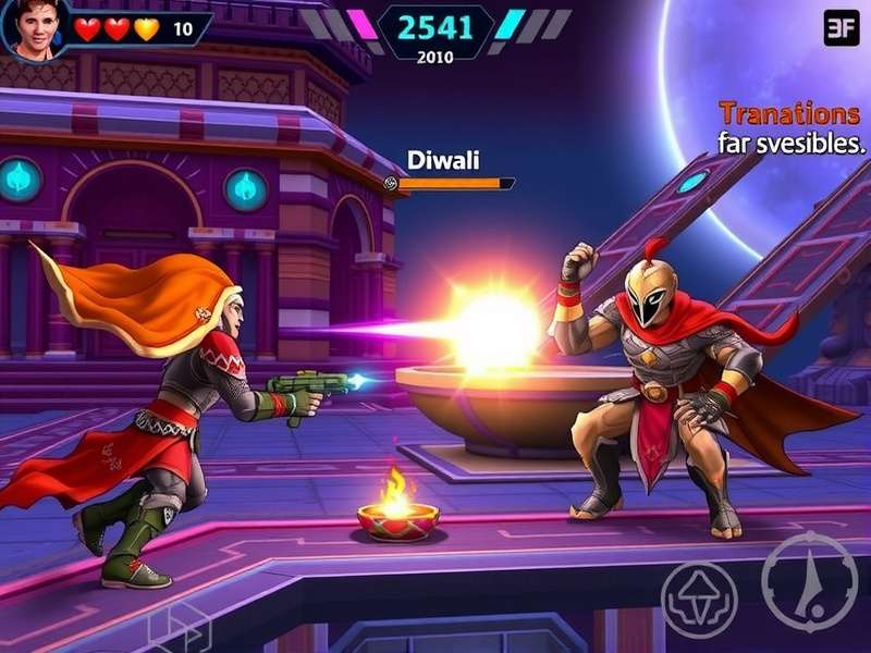 Holi Color Storm game mode preview Upcoming Holi event in Galactic Guardian Gladiator